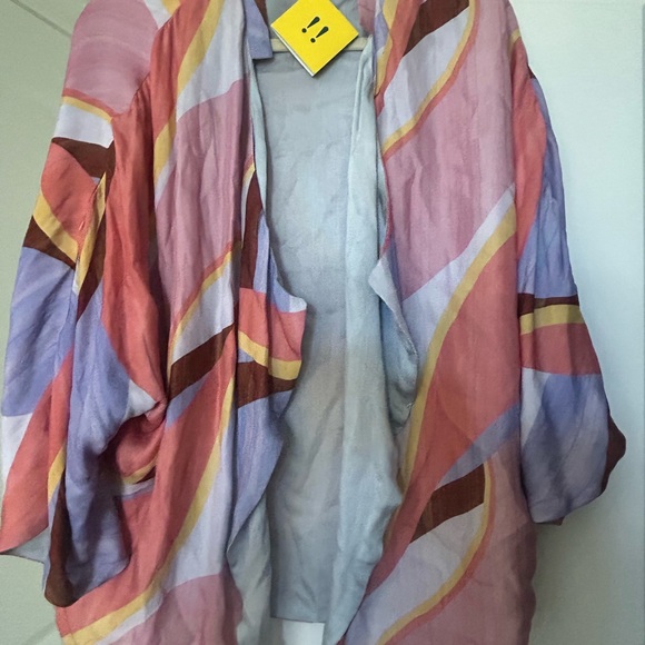 Roller Rabbit Multi-Color Kimono - Picture 3 of 4